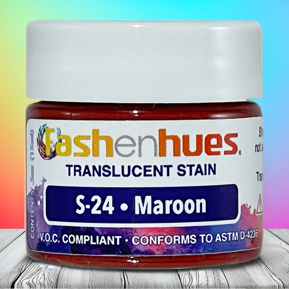 Translucent Stains - Maroon