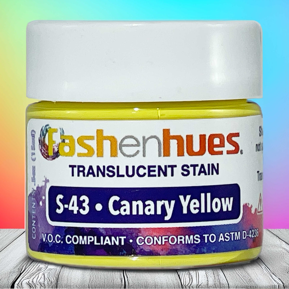 Translucent Stains - Canary Yellow