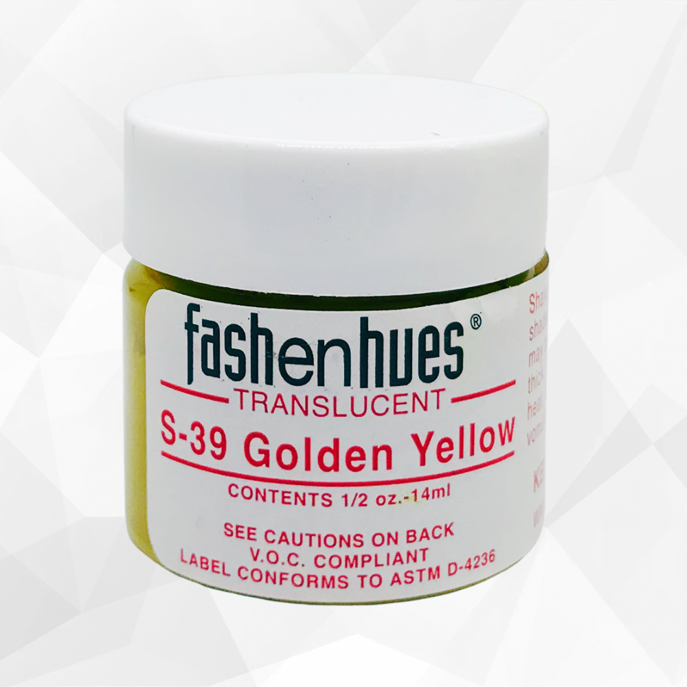 Translucent Yellow Solution Translucent Stains - Golden Yellow – Fashenhues